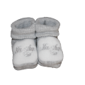 Chaussons naissance tricot